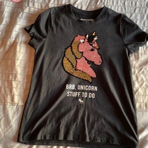 Unicorn Abercrombie tee